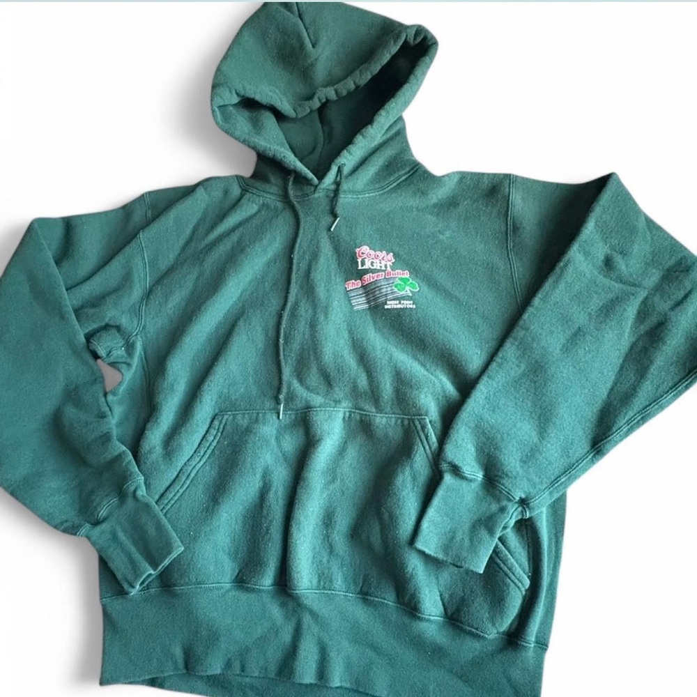 Lee Forest Green Cotton Hoodie